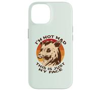 Carcasa para iPhone 14 I'm Not Mad This IS Just MY Face Funny Zarigüeya Scream Meme