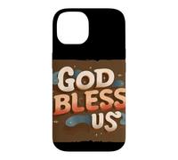 Carcasa para iPhone 14 Increíble Disfraz de Dios Nos Bendiga para los Amantes del Habla