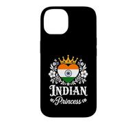 Carcasa para iPhone 14 Indian Princess India Flag Proud Indian Girl