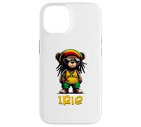 Carcasa para iPhone 14 IRIE Osito de Peluche Jamaica Rasta raíces Reggae