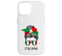 Carcasa para iPhone 14 Italian Italiana Girl Italian Heritage Italy Flag