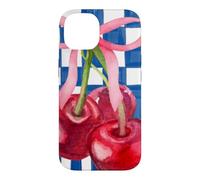 Carcasa para iPhone 14 Italian Summer Cherries Coquette Coastal Botanical Decor