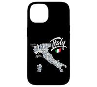 Carcasa para iPhone 14 Italy Map Graphic Tees - Novelty tee Shirts & Cool Designs