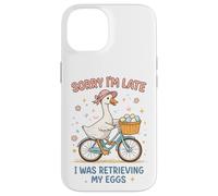 Carcasa para iPhone 14 IVF Mom Sorry I'm Late Retrieving My Eggs
