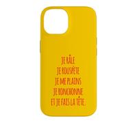 Carcasa para iPhone 14 Je râle je rouspète je me Plains je ronchonne fais la tête
