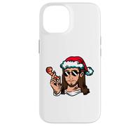 Carcasa para iPhone 14 Jesús Feliz 73rd B-Day Te Veo Pronto Divertido Partido sarcástico