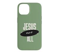 Carcasa para iPhone 14 Jesús Paid It All For Me Christian Faith Message Inspiration