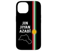 Carcasa para iPhone 14 Jin Jiyan Azadî, Kurdistán Nowruz, Rojava, Amo Kurdistán