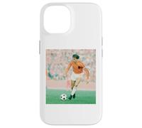 Carcasa para iPhone 14 Johan Cruyff En Acción Holanda Argentina Copa Mundial de Fútbol