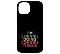 Carcasa para iPhone 14 Johnnie Name Johnnie Personalized Name First Given