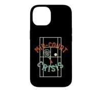 Carcasa para iPhone 14 Juego de Palabras de Tenis Crisis en la cancha