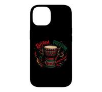 Carcasa para iPhone 14 Juneteenth Rhythm of Freedom Djembe Drum Music