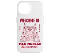 Carcasa para iPhone 14 Jurassic Park Welcome to Isla Nublar