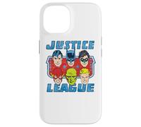 Carcasa para iPhone 14 Justice League Faces of Justice