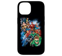 Carcasa para iPhone 14 Justice League Mighty Heroes Unite