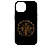 Carcasa para iPhone 14 Jusus The Way The Truth The Life Tshirt Cross Shirt