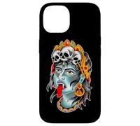 Carcasa para iPhone 14 Kali Diosa de la Destrucción Oscuridad Muerte Renacimiento