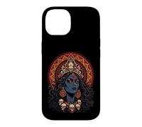 Carcasa para iPhone 14 Kali Mahakali Diosa hindú Hinduismo Mitología Vintage