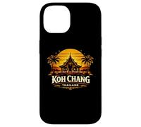 Carcasa para iPhone 14 KOH Chang Tailandia Sunset Island Viajes Diseño