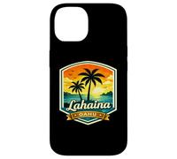 Carcasa para iPhone 14 Lahaina Oahu North Shore Hawaii Puesta de Sol Palm Beach
