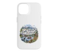 Carcasa para iPhone 14 Lake Placid, NY Nueva York EE.UU., Montañas Adirondack, Trineo