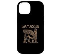 Carcasa para iPhone 14 Lamassu León Alado Mesopotamia Civilización Antigua