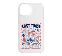 Carcasa para iPhone 14 Last Toast On The Coast Bachelor Party Verano