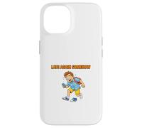 Carcasa para iPhone 14 Late Again, un diseño Divertido de Lucha Diaria