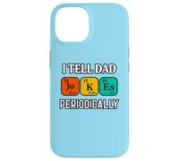 Carcasa para iPhone 14 Le Cuento a papá/Chistes periódicamente Química Regalo