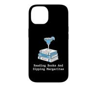 Carcasa para iPhone 14 Lecturas de ficción para Amantes de los Libros & Margaritas