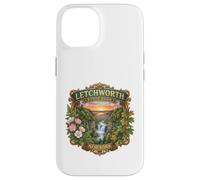 Carcasa para iPhone 14 Letchworth State Park Nueva York Cascadas Novedad Recuerdo