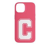 Carcasa para iPhone 14 Letra C Big Bold Capital Varsity Alfabeto Monograma