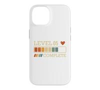 Carcasa para iPhone 14 Level 05 Complete Vintage 05 Years 5th Wedding Anniversary