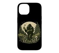 Carcasa para iPhone 14 Leyenda del folclore de la Pradera del Bosque Bigfoot