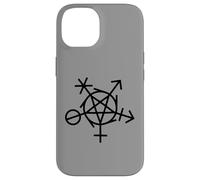 Carcasa para iPhone 14 LGBTQI Símbolo Pagano de Inclusión Género Wicca