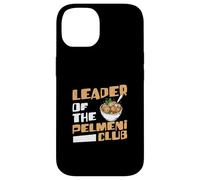 Carcasa para iPhone 14 Líder del Club Pelmeni Divertido Dumpling Ruso Plato Amante