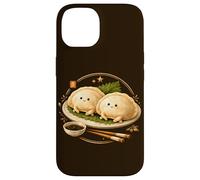 Carcasa para iPhone 14 Lindo Bola De Masa Gyoza Kawaii Asiático Amante De La Comida