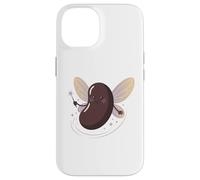 Carcasa para iPhone 14 Lindo Hada Madrina Amante de Frijoles Kawaii Humor Vegano