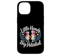 Carcasa para iPhone 14 Little Hands Big Potential Leader Kids Pride -