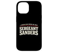 Carcasa para iPhone 14 Lo conocí Cuando era el Sargento Sanders Broma Divertida de Kentucky