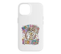 Carcasa para iPhone 14 Lo Siento, perdí tu Llamada Estaba Ocupado Golfing Duck