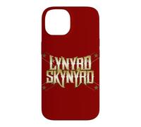 Carcasa para iPhone 14 Logotipo de Lynyrd Skynyrd, Campesino sureño, Vintage, Rock de los 70, Dorado