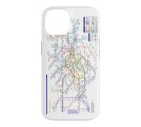 Carcasa para iPhone 14 Londres Reino Unido Metro Train Railway - Souvenir Ruta Mapa Europa
