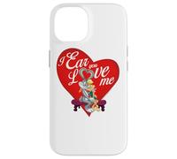 Carcasa para iPhone 14 Looney Tunes Bugs and Lola Ear Love Valentine's Day