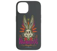 Carcasa para iPhone 14 Looney Tunes Dia De Los Muertos Creepy Bugs Bunny Halloween