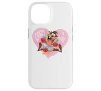 Carcasa para iPhone 14 Looney Tunes Taz Crazy In Love Valentine's Day