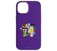 Carcasa para iPhone 14 Looney Tunes Tweety Slyvester Chase is On
