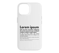 Carcasa para iPhone 14 Lorem Ipsum | Frases en latín, Diseño Gráfico, Edición de Textos