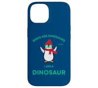 Carcasa para iPhone 14 Los Divertidos pájaros pingüinos Son Dinosaurios por lo Tanto Soy un Dinosaurio