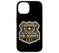 Carcasa para iPhone 14 Los Hombres fueron Creados Iguales, Solo los Mejores se convirtieron en Agentes del FBI